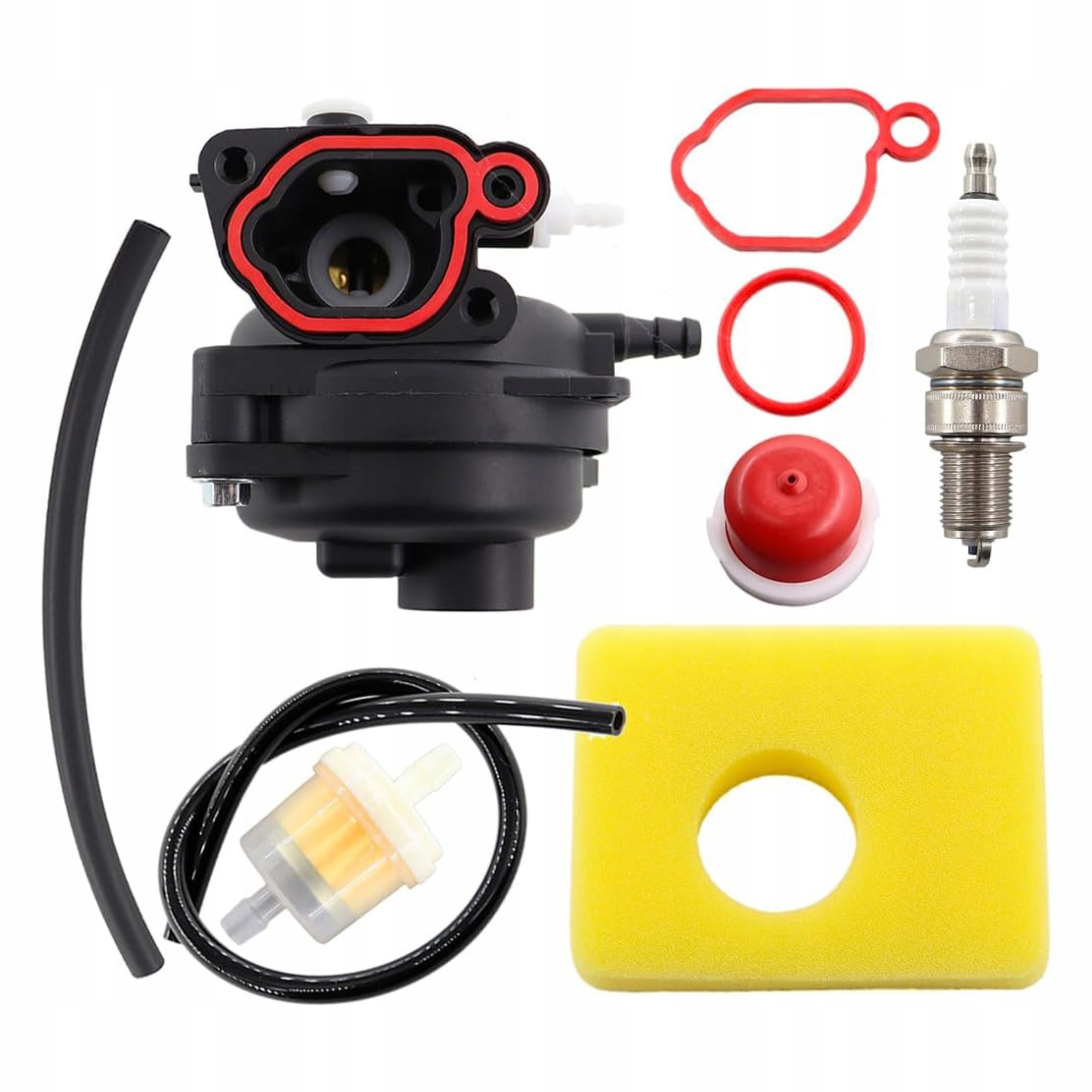 Karburátor Sada pro sekačku Briggs Stratton 300E–600E filtr svíčka hadičky