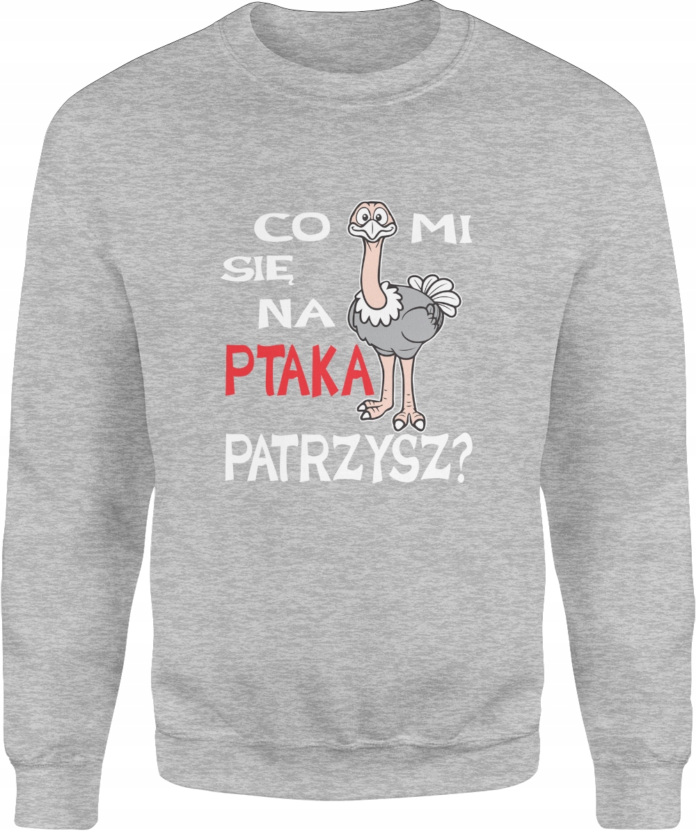 

Bluza Z Nadrukiem Męska Śmieszna Napisami Rozm L