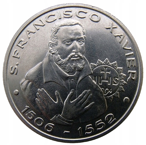 PORTUGALIA 200 ESCUDOS 1997 F. XAVIER STATEK ŻAGLOWIEC UNC