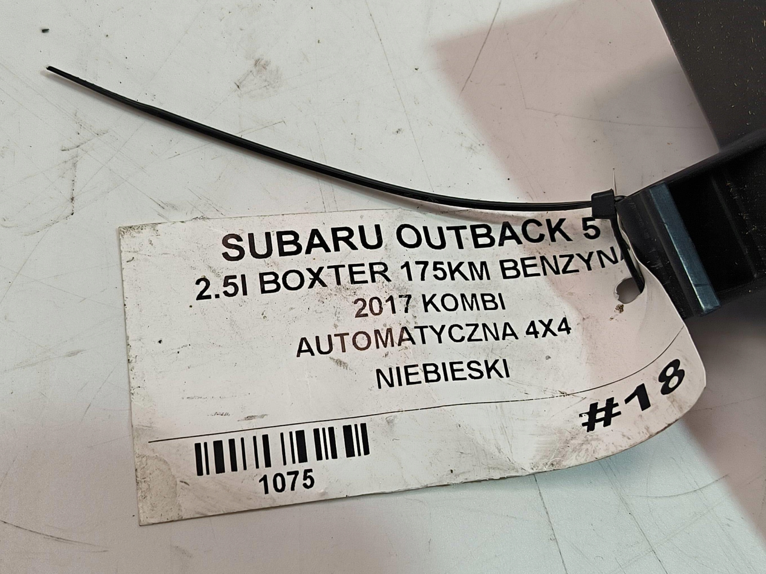 module bonnet 633580AL SUBARU OUTBACK V