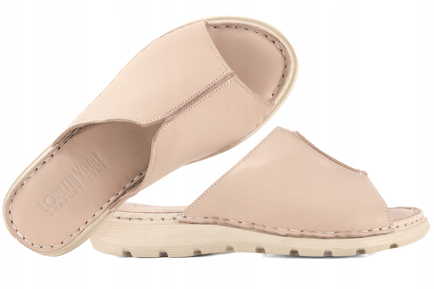 Loretta Vitale K213 Nazouváky Dámské Koturn Kůže s.grey 39