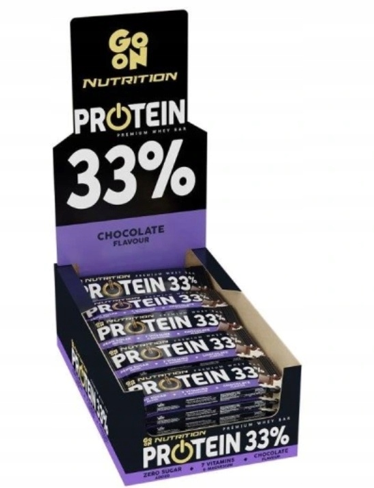 25x 50g Sante Go On Nutrition Protein Bar 33% Chocolate baton Karton