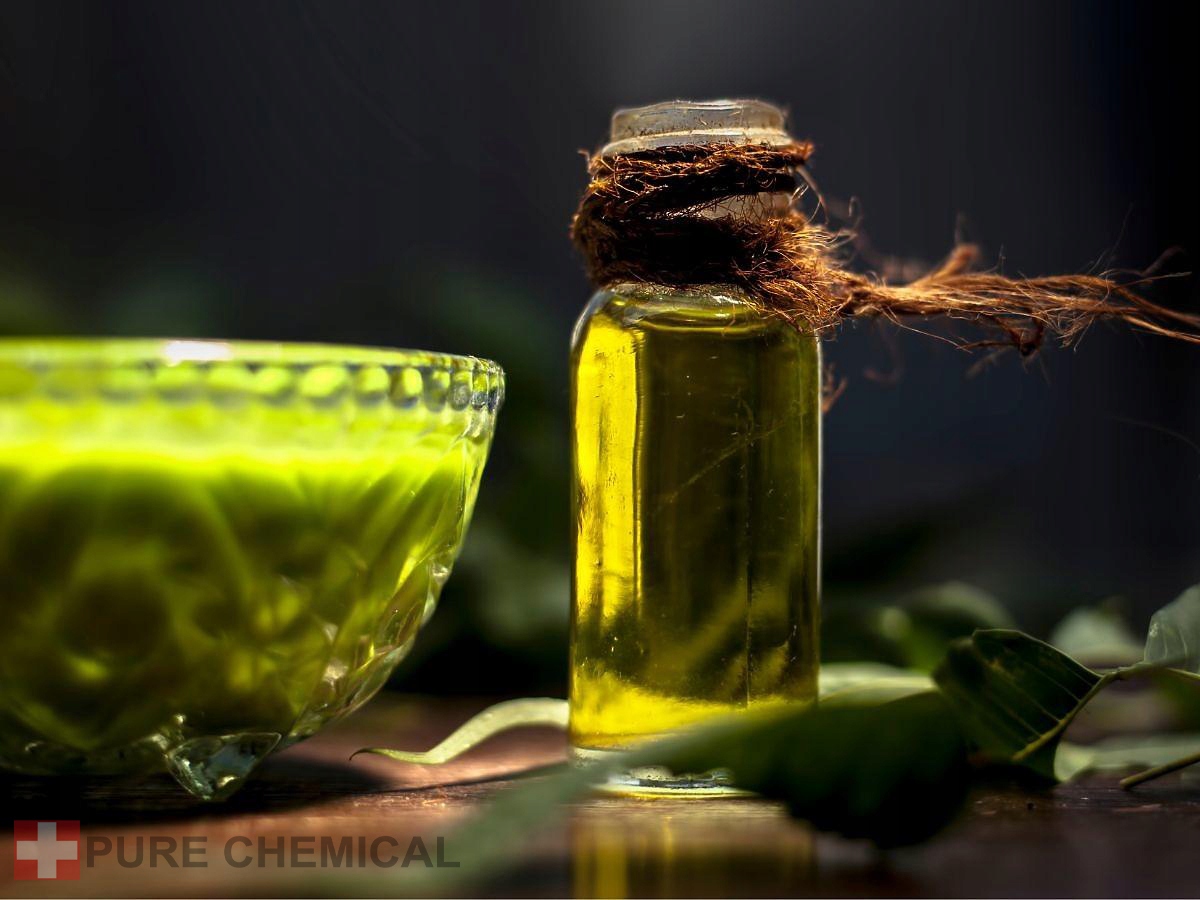 OLEJEK NEEM DO ROŚLIN NIERAFINOWANY NATURAL 100ml Producent Pure Chemical