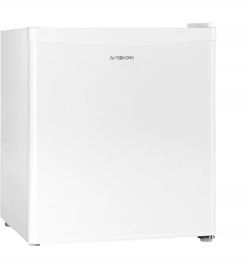 Lodówka Medion MD37148 jednodrzwiowe Biała Mała 43 L