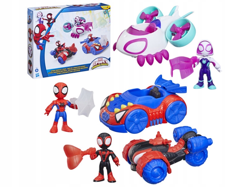 Zestaw figurek Hasbro Marvel Spidey i Super-kumple G34555L0