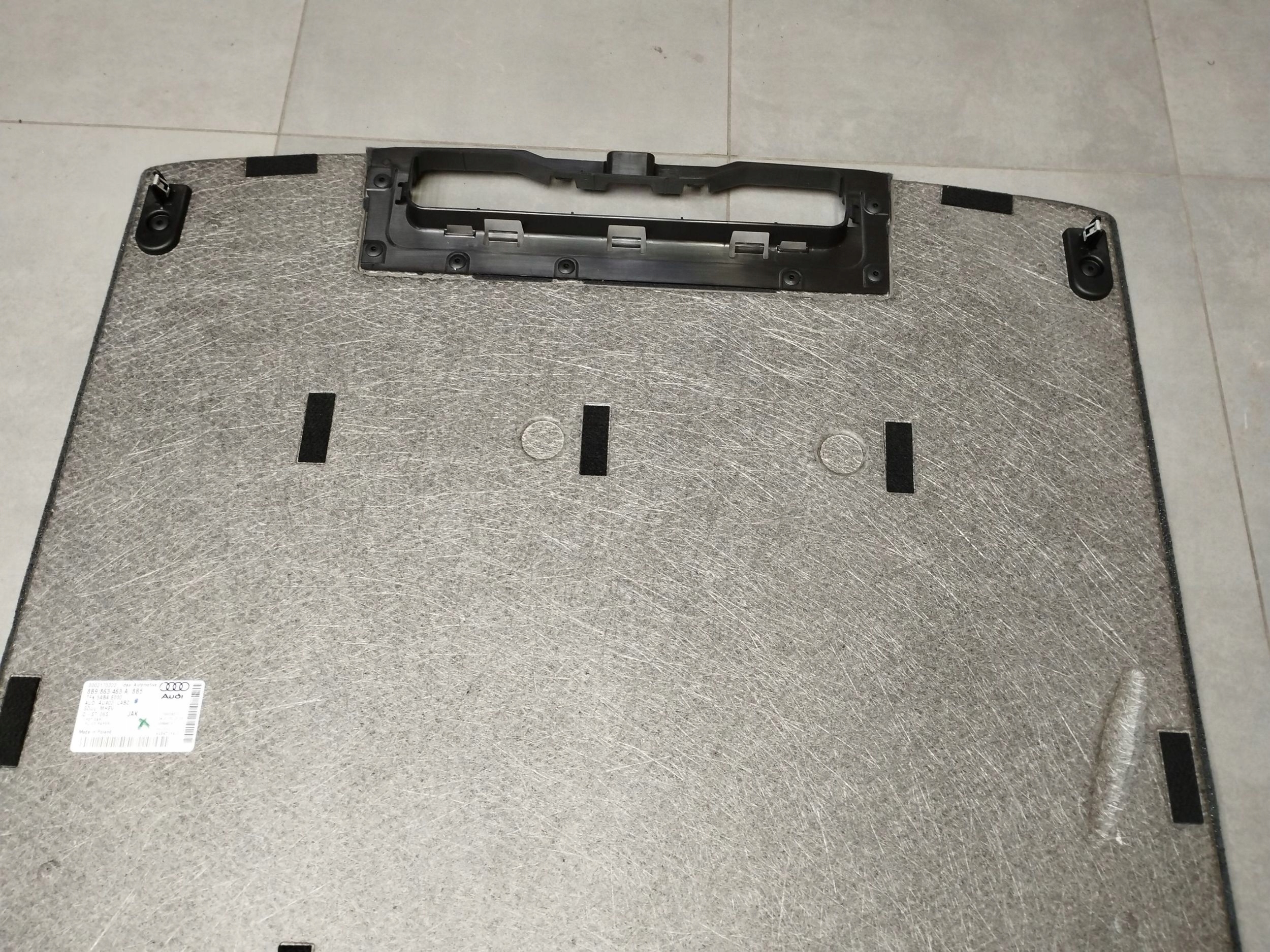 Audi A5 B10 KOMBI mats boot 8B9863463A
