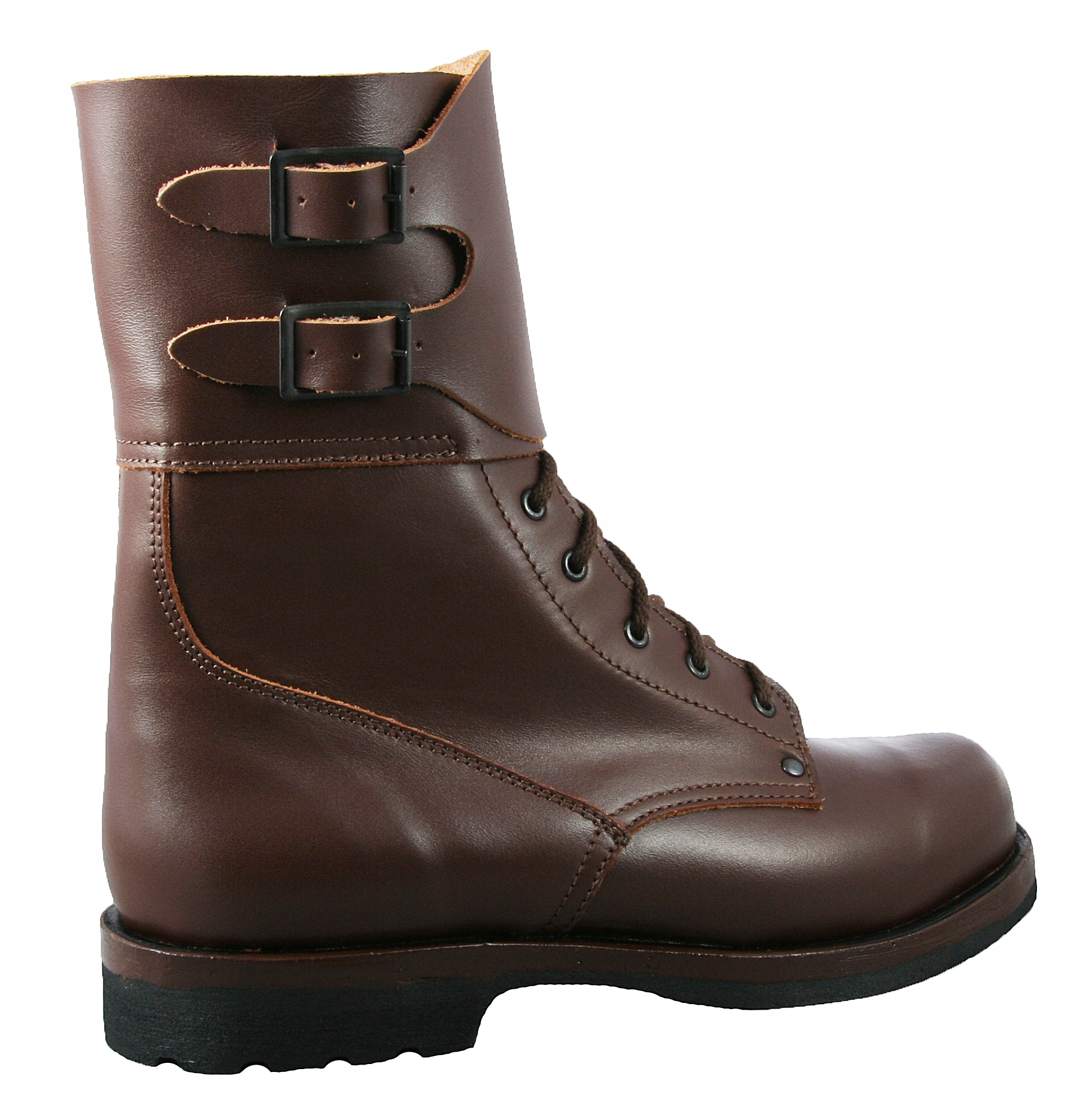 Buty Wojskowe Opinacze Brązowe Skórzane roz. 40.5 Długość wkładki 26.5 cm