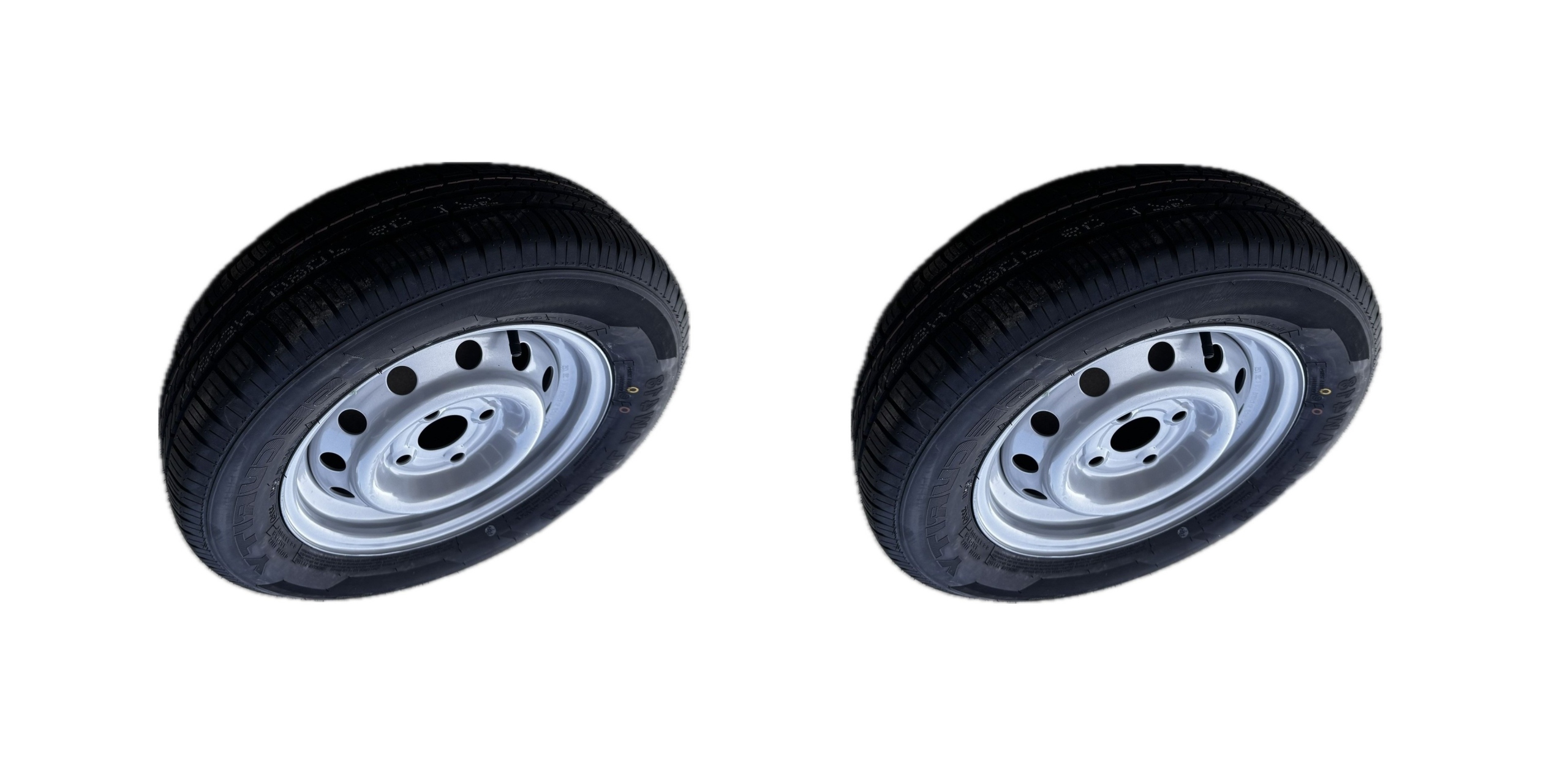 2x Kolo pro přívěs 165/70R13 84N XL Security AW418 M+s Ráfek 13 4J 4x100