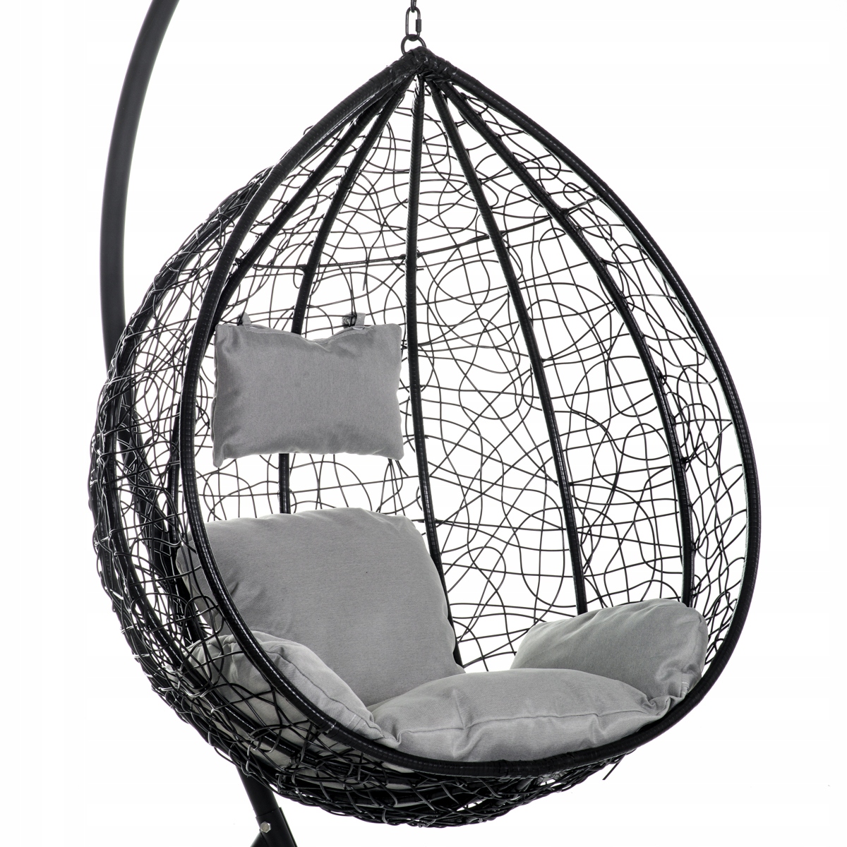 FOTEL WISZĄCY KOKON HUŚTAWKA KOSZ BUJANY OGRODOWY Producent Multi-Import