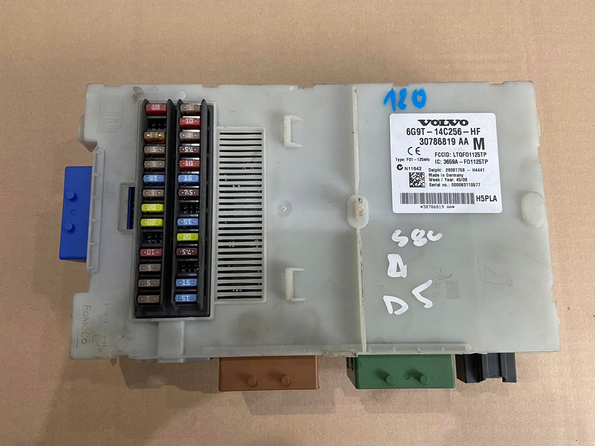 S80 II коробка BSI REM 30786819AA 6G9T-14C256-HF