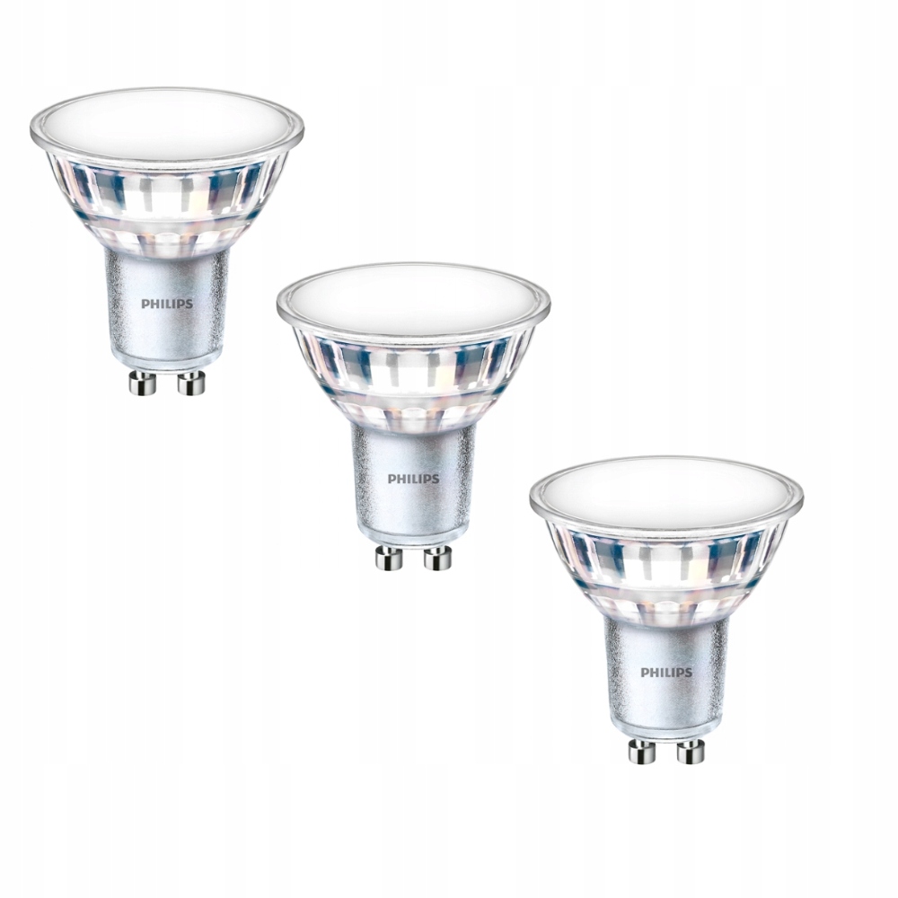

3x Żarówka Led GU10 4,9W 550lm 120ST Philips zimna