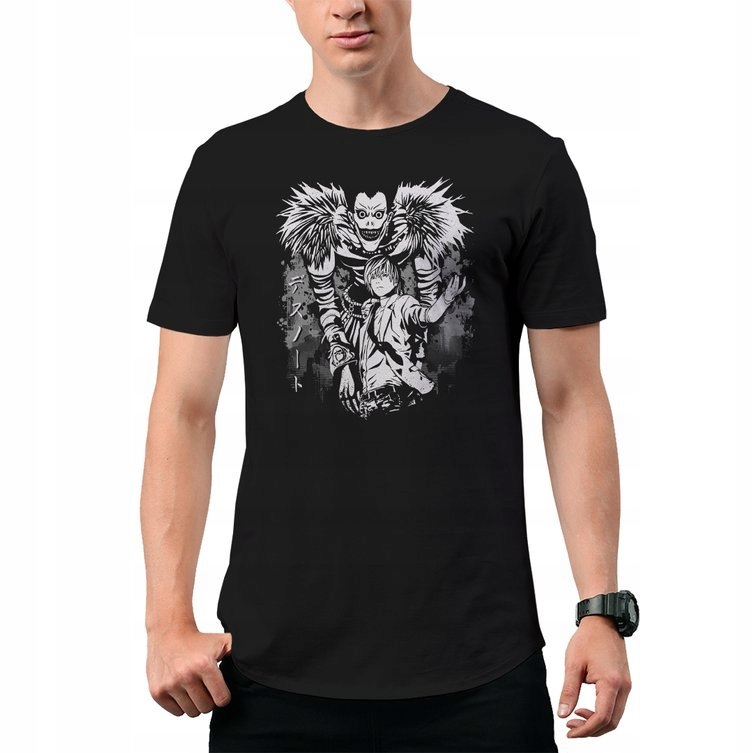 

Koszulka T-Shirt Death Note Anime Czarna XL