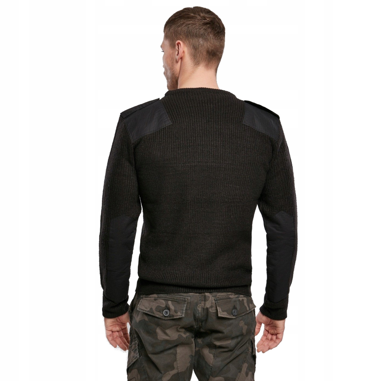 Sweter Wojskowy BRANDIT Czarny M Model 5018.2.S