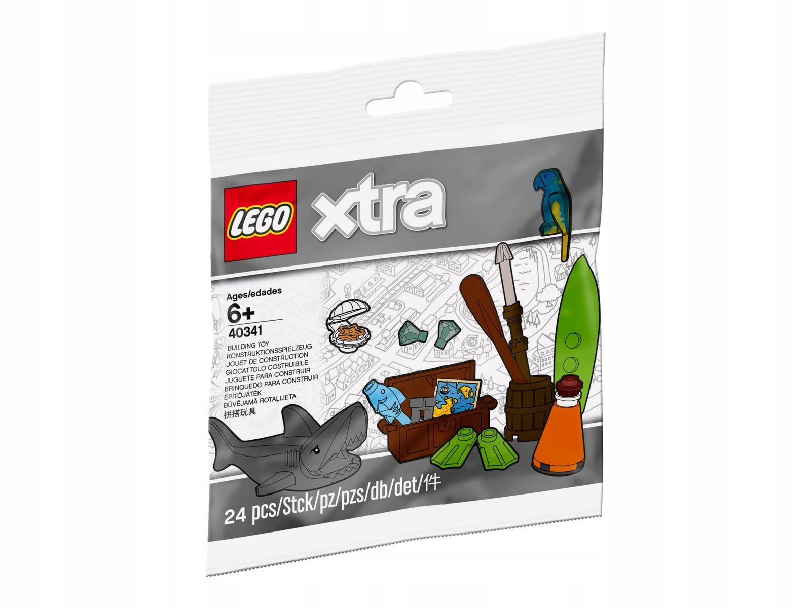 nowy Lego Xtra 40341 Morskie akcesoria Misb 2019