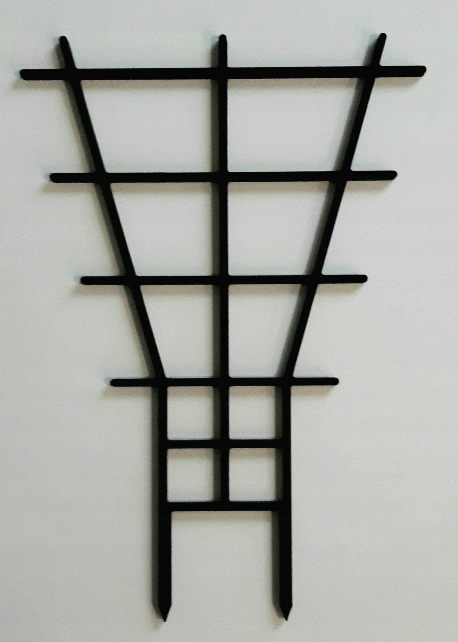 PODPÓRKA DRABINKA KWIATÓW ROŚLIN KRATA PROSTA 29cm Marka AA