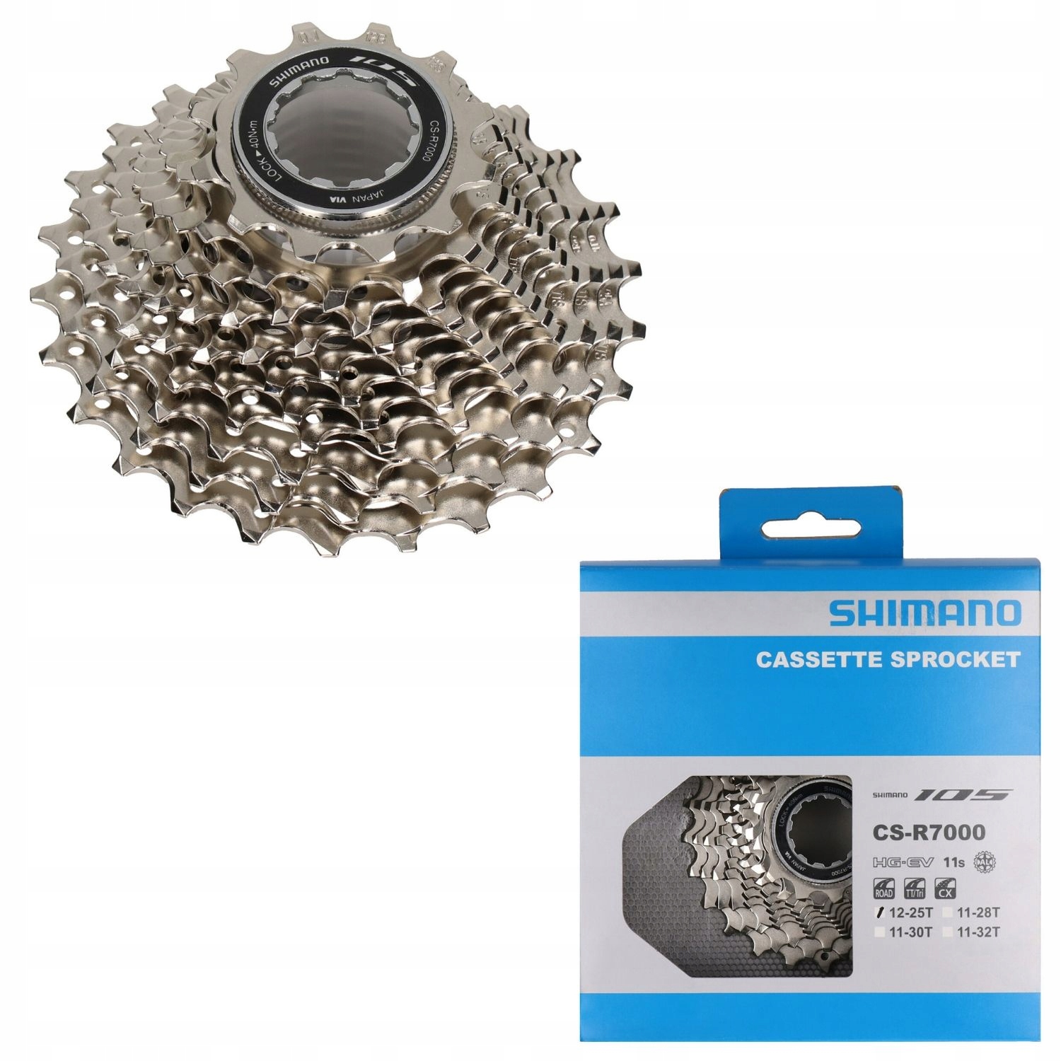 

Shimano CS-R7000 Kaseta 11s 105 12-25
