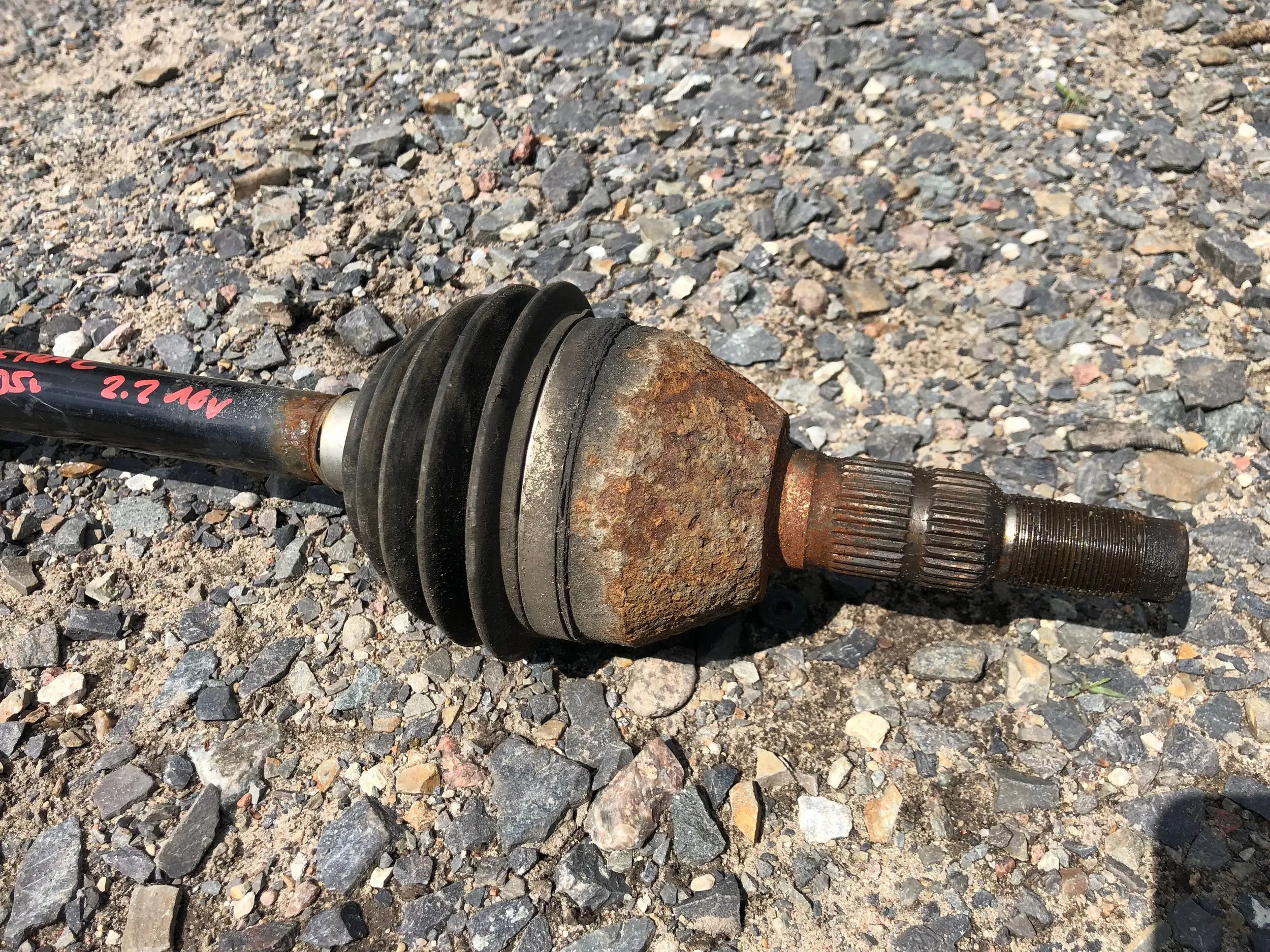 semi-axis left OPEL VECTRA C 2.2 16V