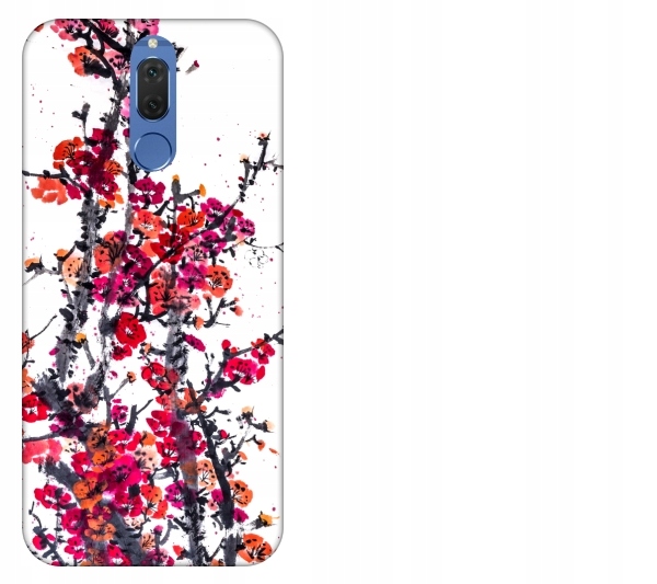 

Etui pokrowiec Huawei Mate 10 Lite Kwiaty akwarela