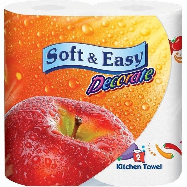 

Soft & Easy ręcznik papierowy biały 2szt Rolki