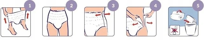 SENI ACTIVE NORMAL XL Majtki chłonne 30szt Marka Seni