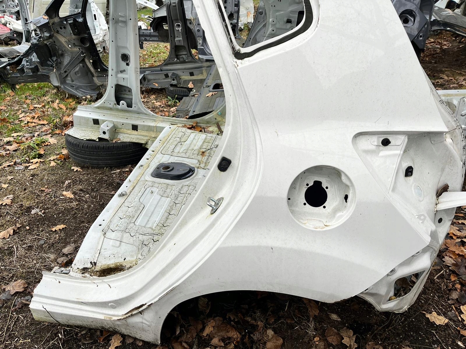 KIA VENGA quarter fender left rear part rear 2009