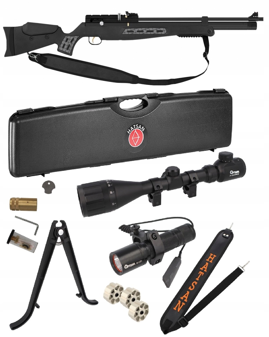 Wiatrówka Hatsan Pcp BT65 Elite 5,5mm 5,5 +bipod+pas+luneta