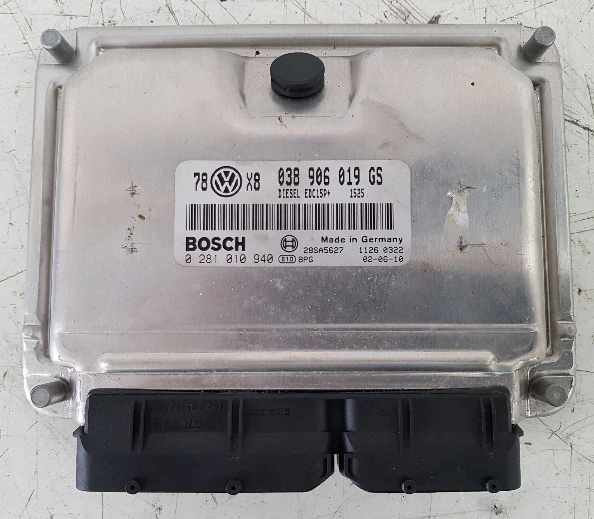 VW PASSAT B5 1.9 TDI control unit computer of the engine OE 038906019GS
