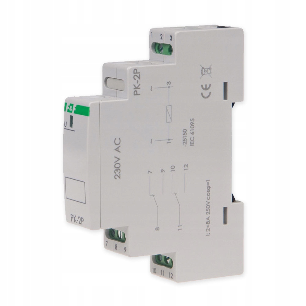 F&F PRZEKAŹNIK ELEKTROMAGNETYCZNY PK-2P 230V