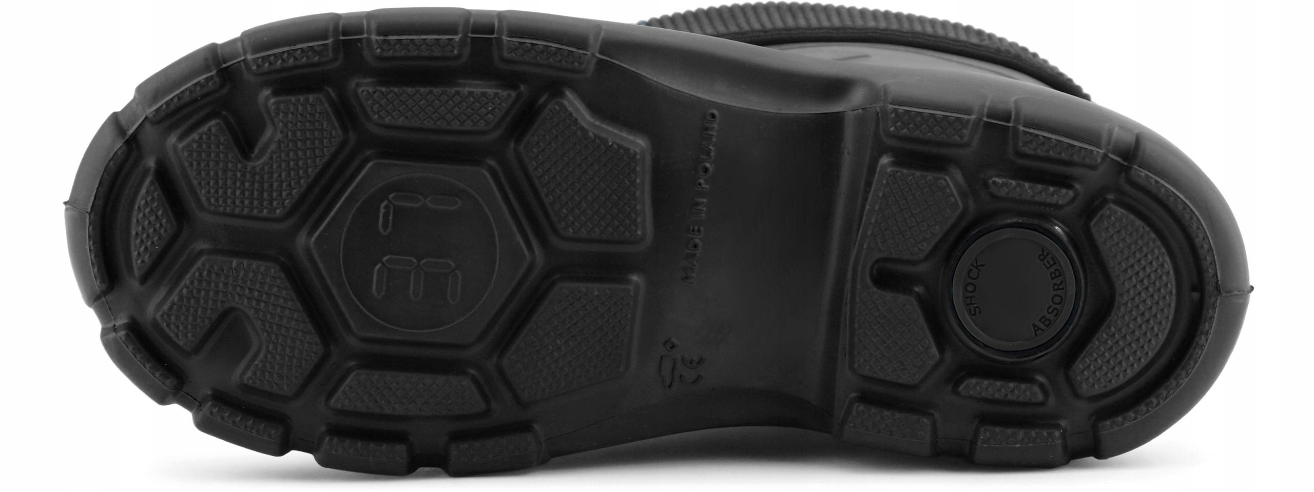 Kalosze damskie ocieplane EVA gumowce damskie gumiaki LMG-879 Czarny 37 Marka Ladeheid