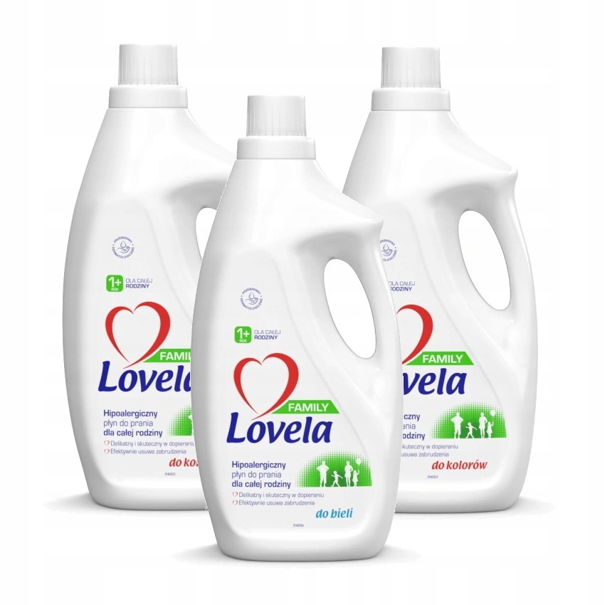 

Lovela Family Mleczko MIX 3x1,85l (84 pr)