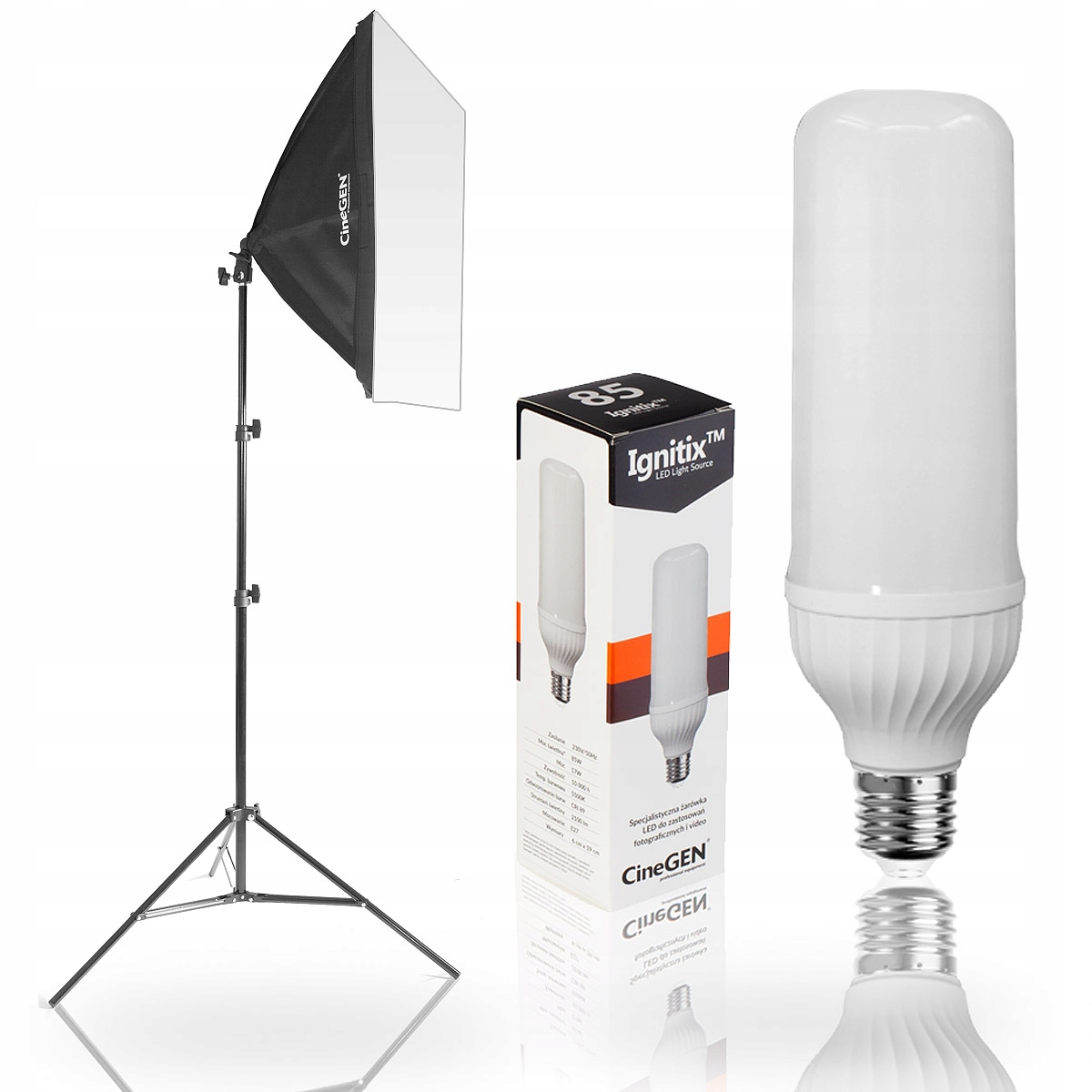 Softbox CineGEN SINGLE-57681 50x70 cm 65 W