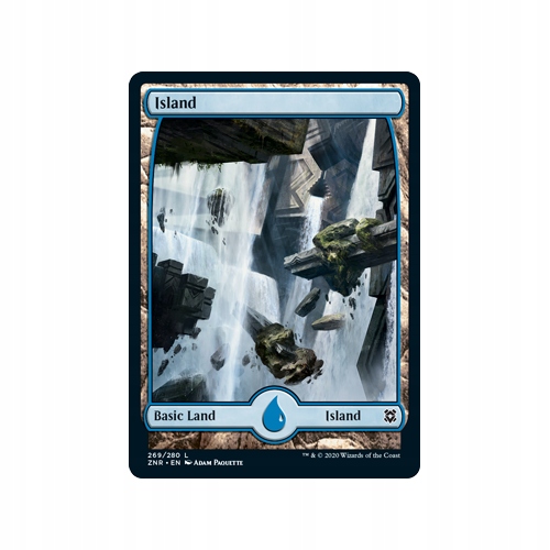 Mtg 2x Island *Full-Art/Textless*