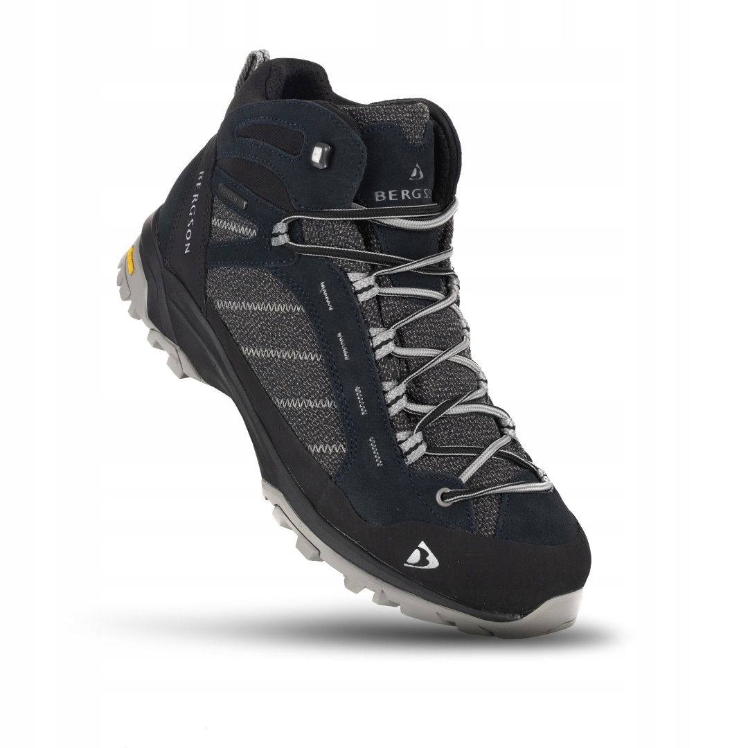 Pánské vysoké boty Bergson Kadam Mid Stx AW25 Navy/Grey velikost 44