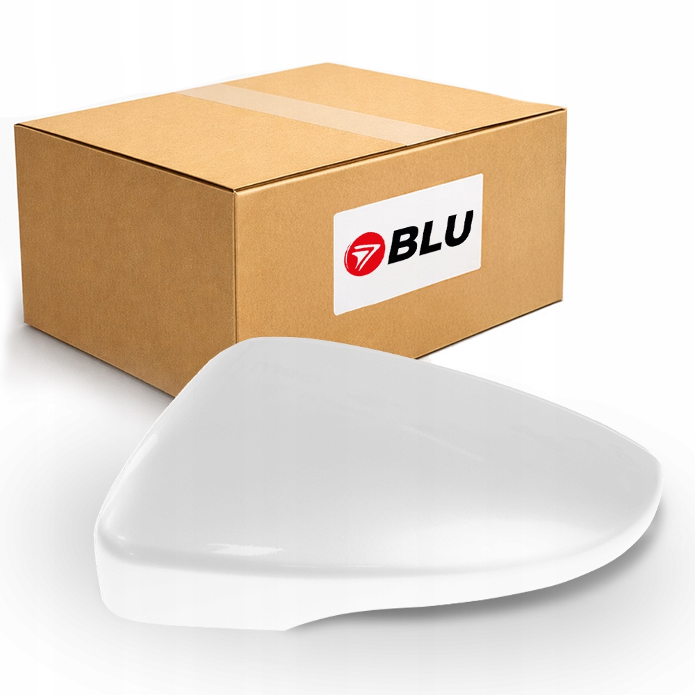 Blu Kryt zrcátka Vw Passat B7 LB9A levý bílý CandyWeiss