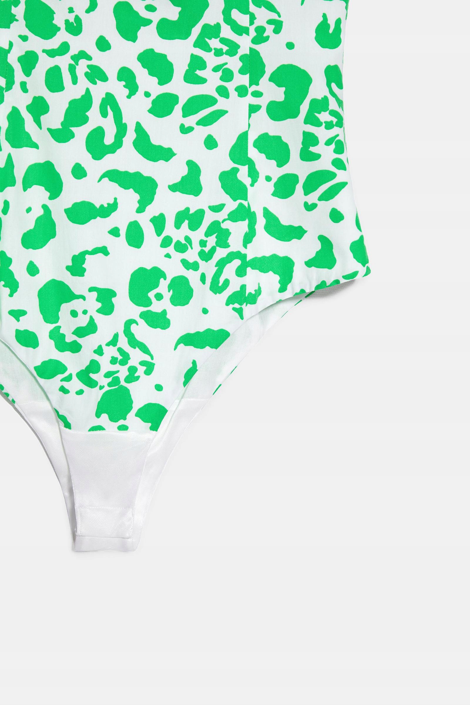 S71767 ZARA__DDS BODY RAMIĄCZKA PRINT__S Fason majtek figi