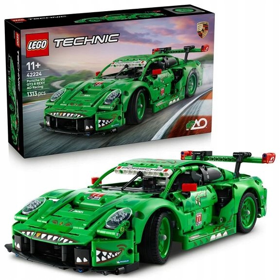 Lego Technic Porsche 911 GT3 R Rexy Ao Racing 42224