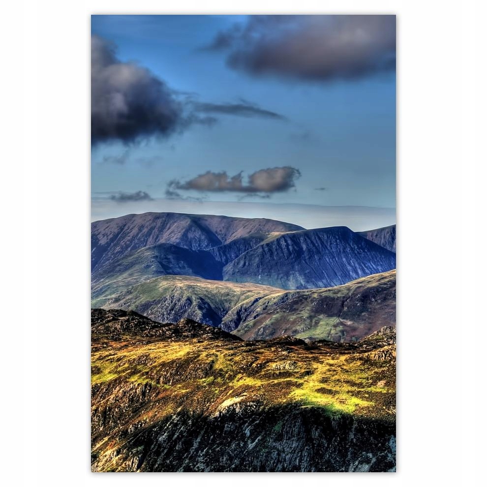 

Plakat 62x93 Piękny widok z górami