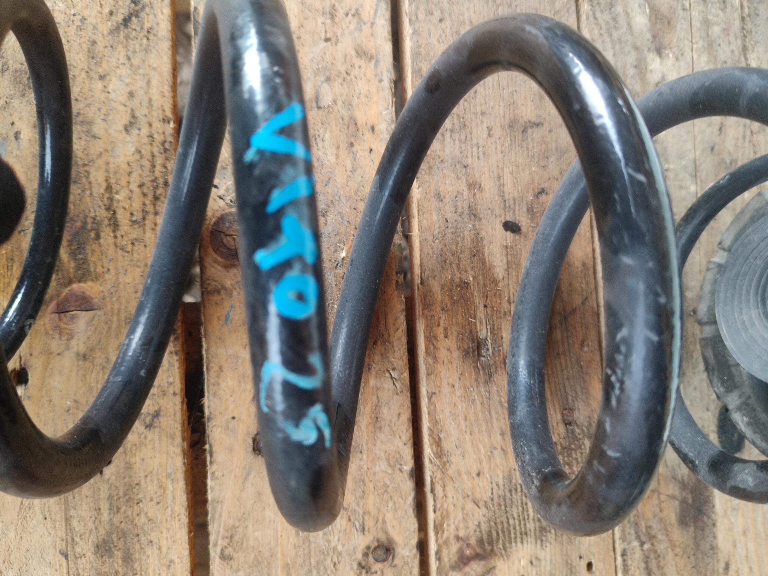 spring springing rear part Mercedes Vito W447