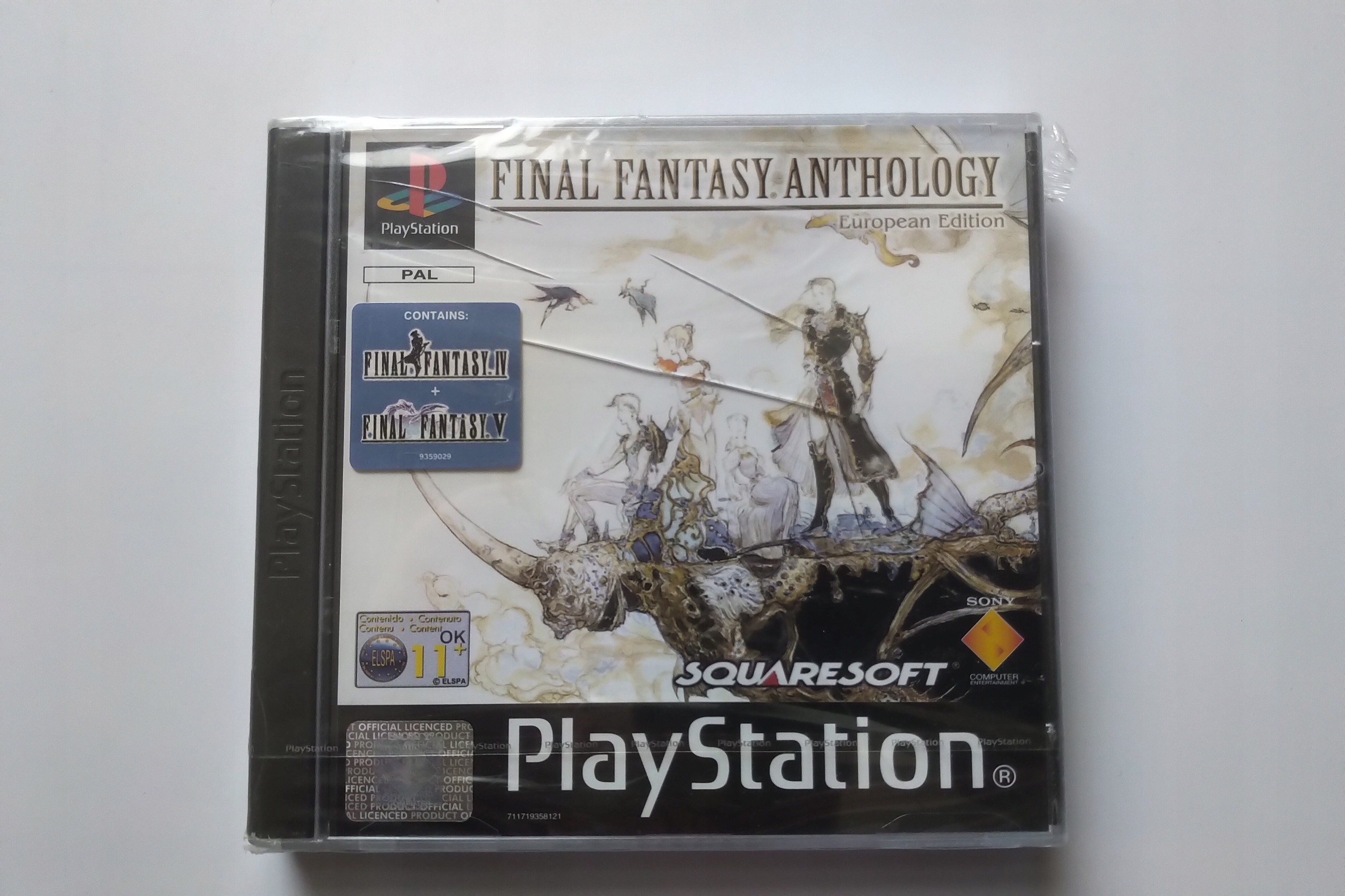 final fantasy anthology FOLIA Platforma Sony PlayStation (PSX)