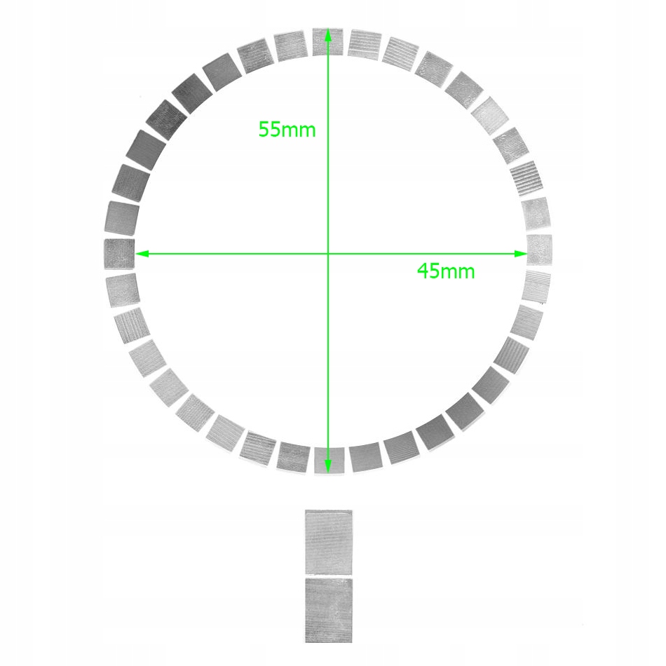 UCHWYT SREBRNA BLASZKA RING MAGNES DO MAGSAFE Kolor srebrny