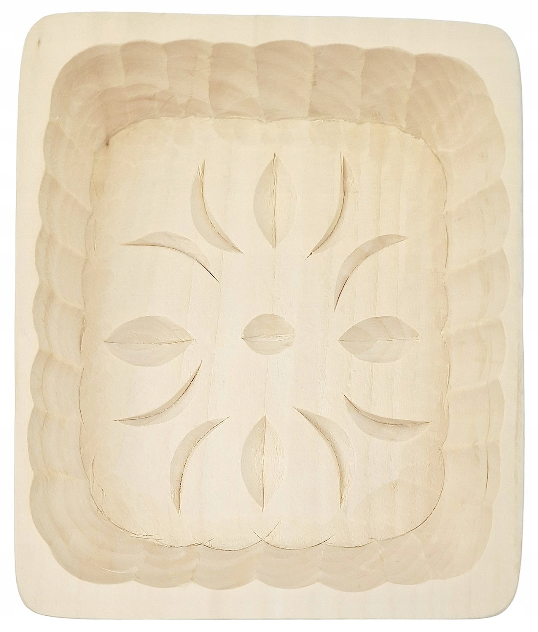 Foremka Na Masło Drewniana Ręcznie Rzeźbiona Forma Wielkanocna