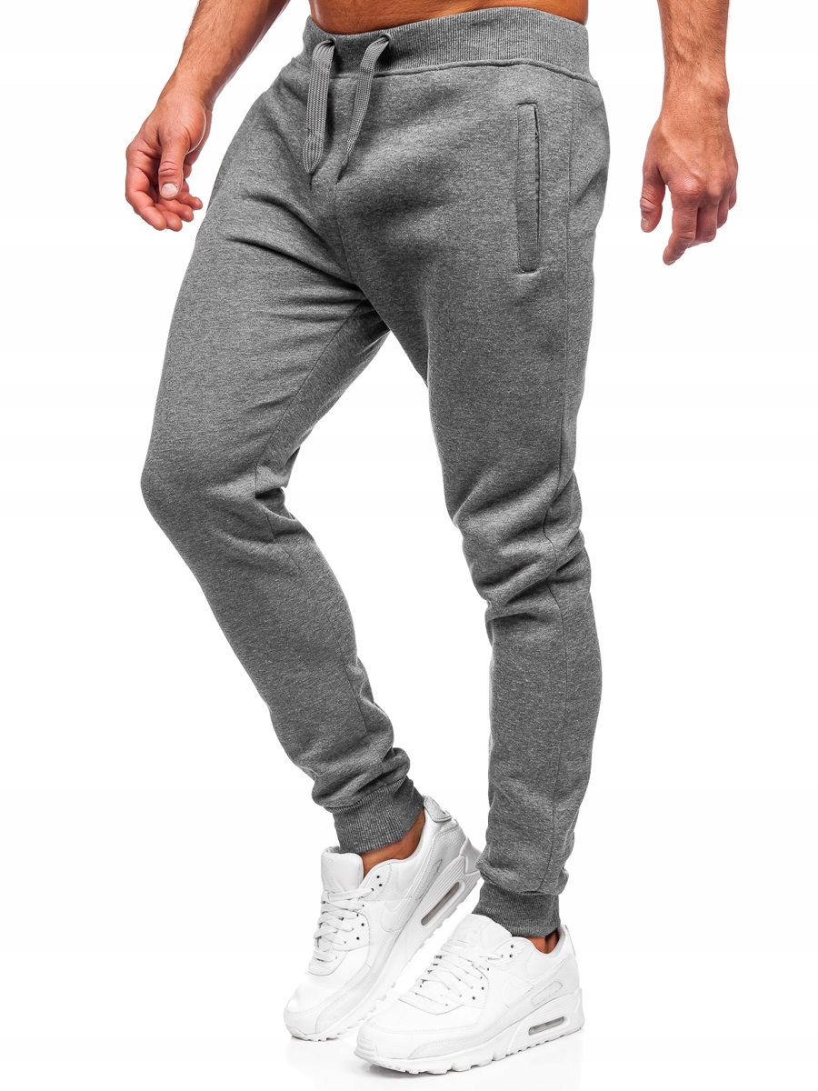 

Spodnie Dresowe Męskie Grafitowe XW06 DENLEY_2XL