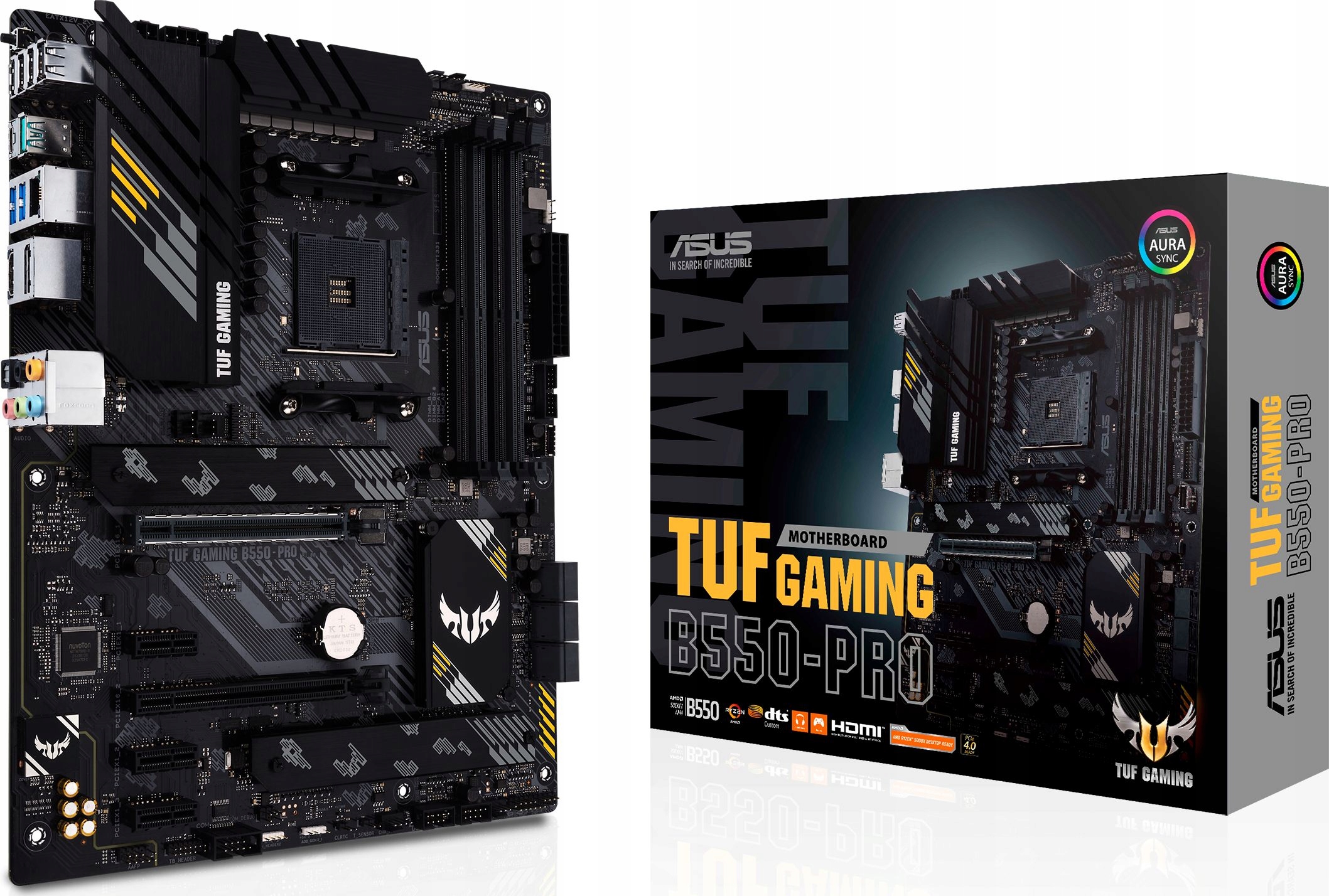 Základní Deska Pc Asus Tuf Gaming B550-PRO Amd B550 AM4 Box