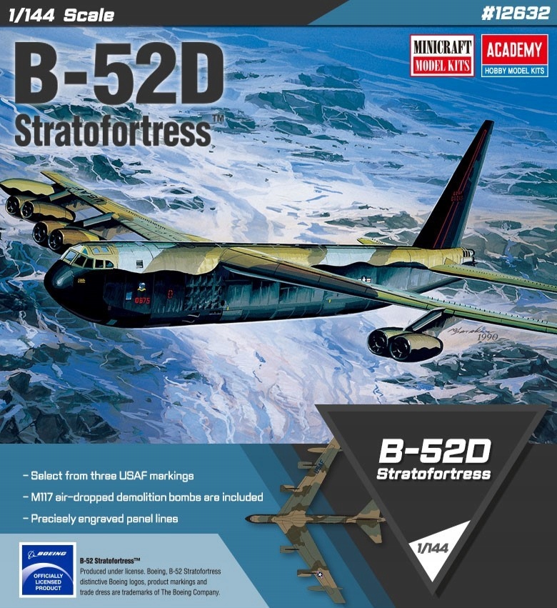 Model plastový B-52D Stratofortress 1/144