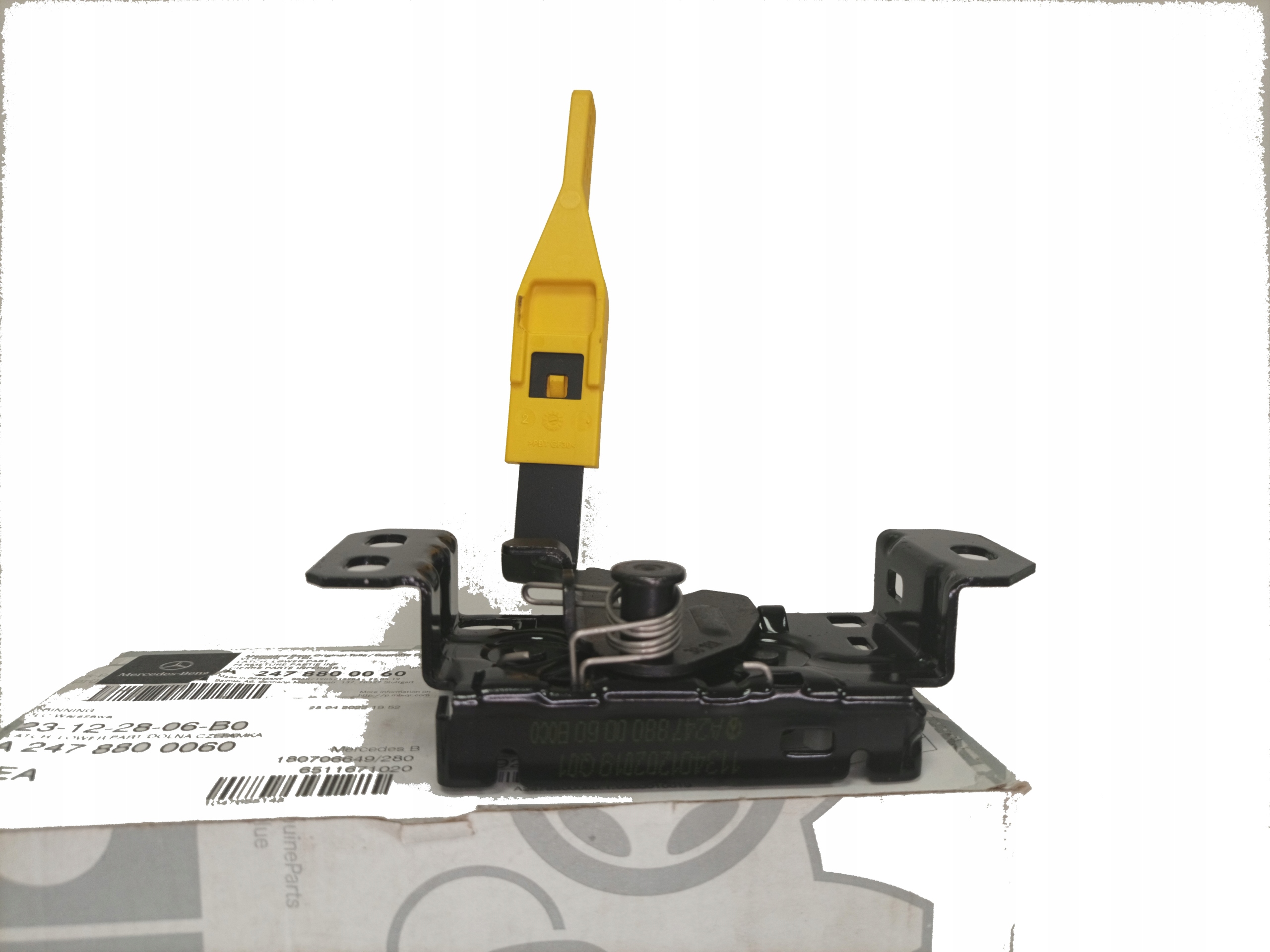 Zamek maski MERCEDES GLB A2478800060 NOWY ASO Producent części Mercedes-Benz OE