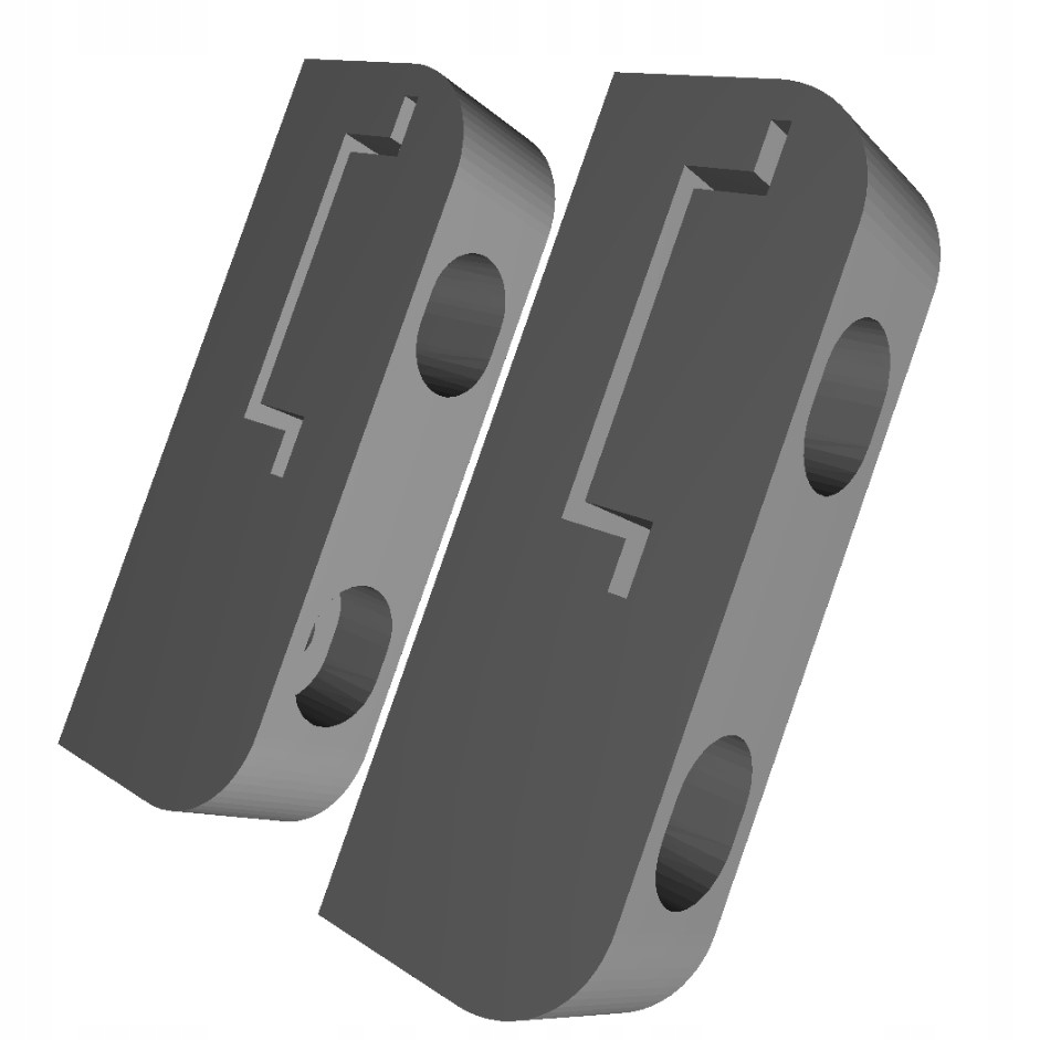 Uchwyt ścienny dla szyny Din przykręć ją do ściany