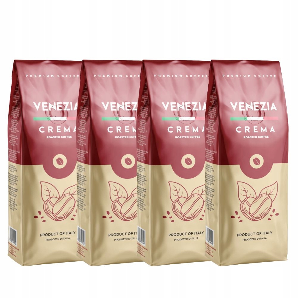 Levně Káva zrnková italská Venezia Crema 4 kg