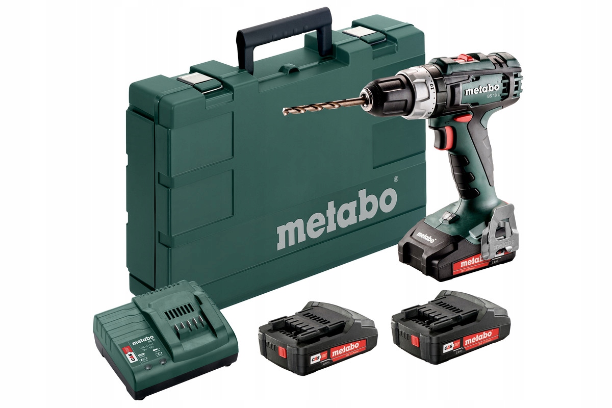 METABO ZESTAW COMBO 10 NARZĘDZI 9 AKUMULATORÓW Marka Metabo