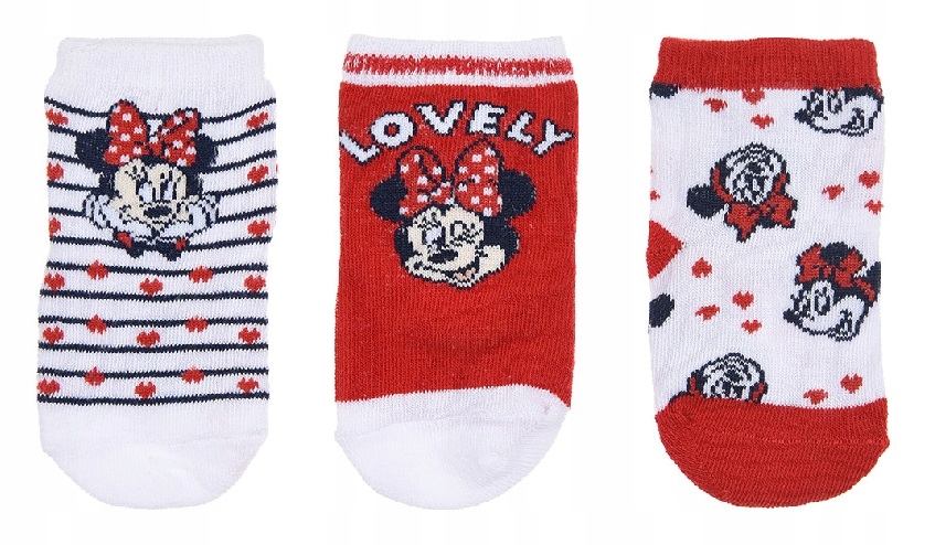 

Zestaw skarpetek dla dziewczynki Disney 50/68