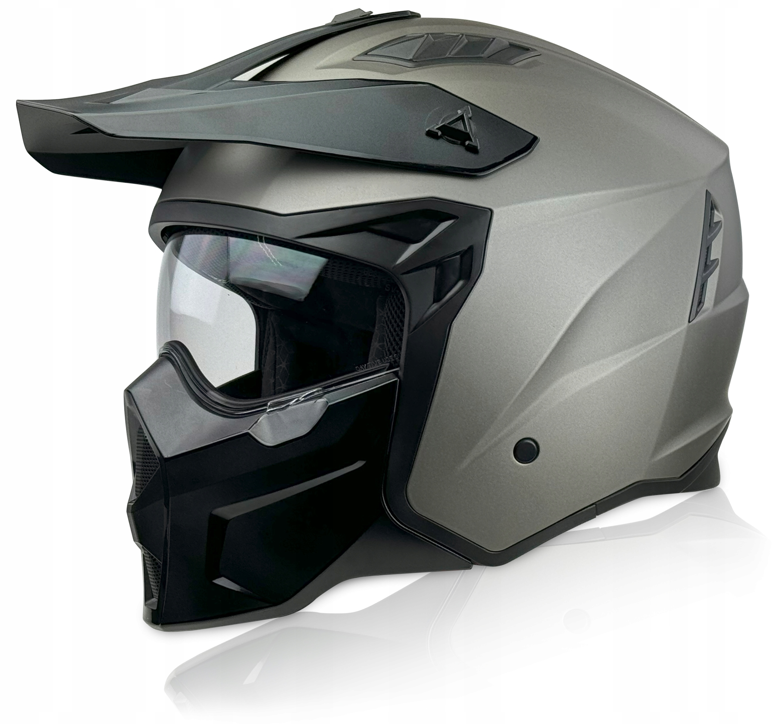 Otvorená Prilba Skúter Chopper Naxa S31 r.XL S Odnímateľnou Čeľusťou Na Kolobežku